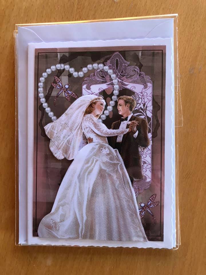Unika kort - Bryllup