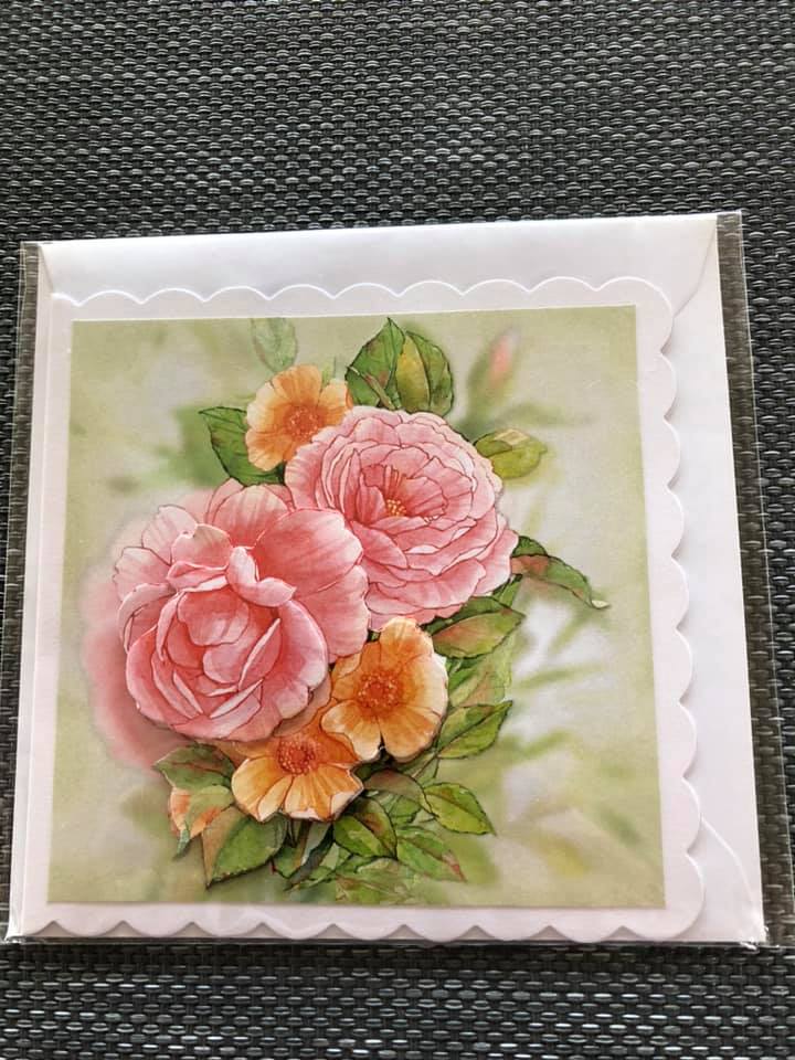 Unika kort - Blomster